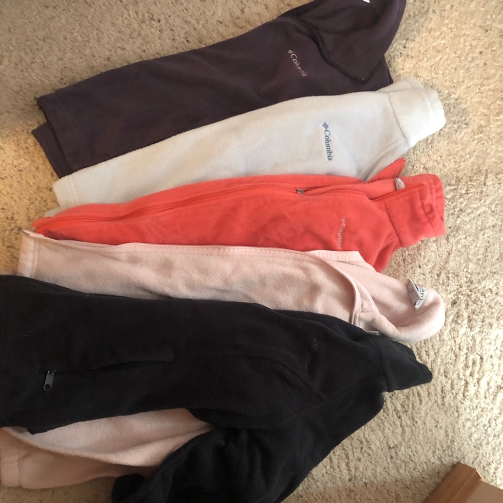 Columbia sweatshirts